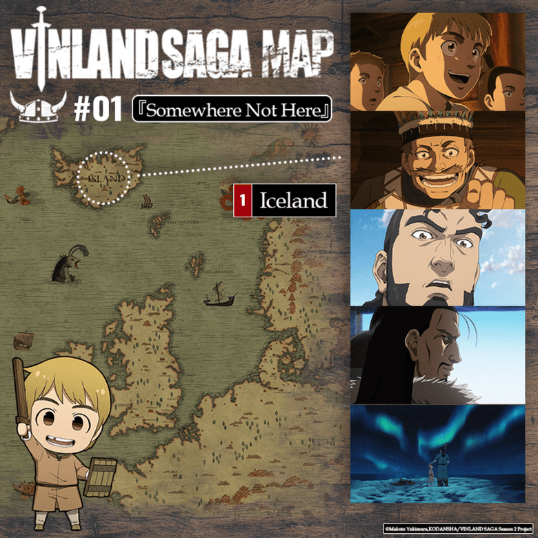 Revelan nuevas imágenes de los personajes de Vinland Saga 2