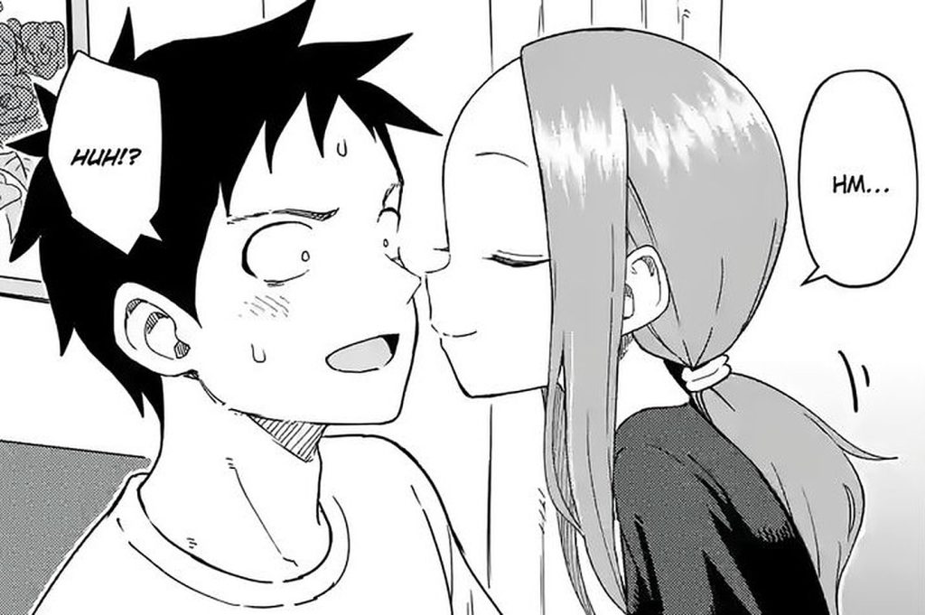 Karakai Jozu no Moto Takagi san Capítulo 243 Nishikata y Chi van al