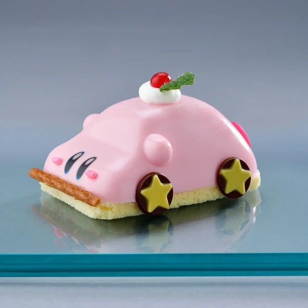 Come un pastel de Kirby Car y más en el nuevo Kirby Café con temática de  postres - All Things Anime