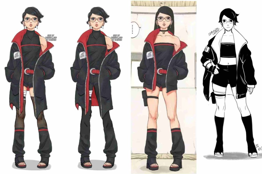 Diseño Timeskip De Sarada Reinventado Los Fanáticos De Boruto Crean Su Propia Versión”mejor 