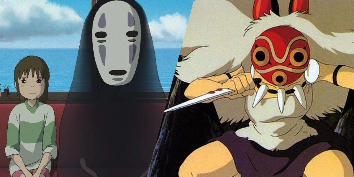 Studio Ghibli myy Princess Mononoke and No Face Masks - All Things Anime