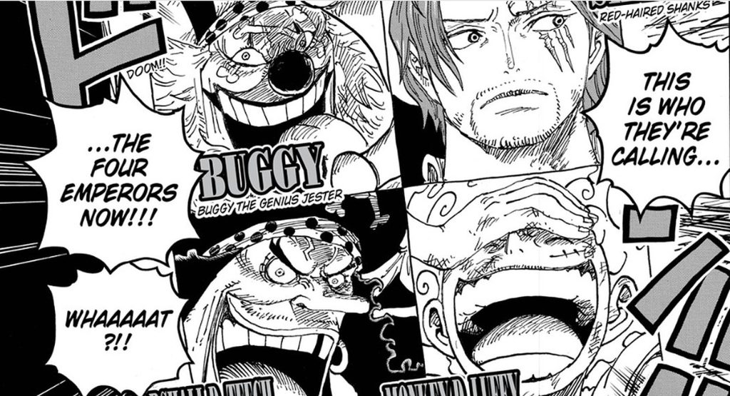 One Piece Chapitre 1054 Les scans bruts suggèrent que tout est