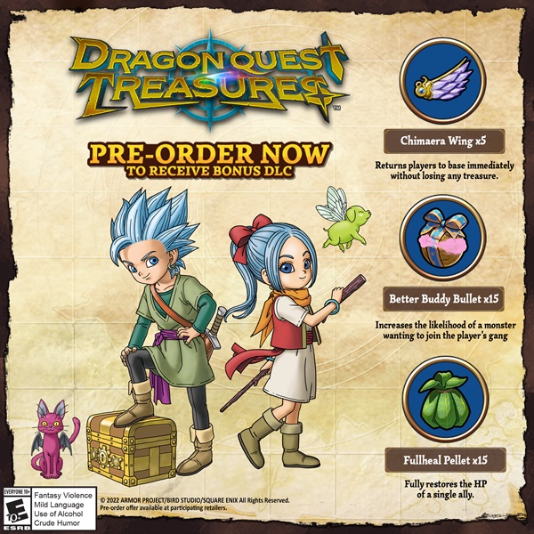 Dragon Quest Treasures D Voile De Nouvelles Captures D Cran Et De