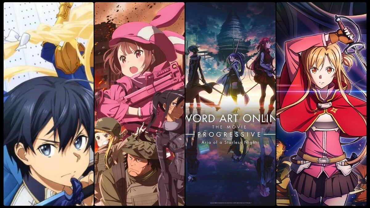 Les 3 saisons de « Sword Art Online » dans l’ordre (y compris les films et un spécial) All