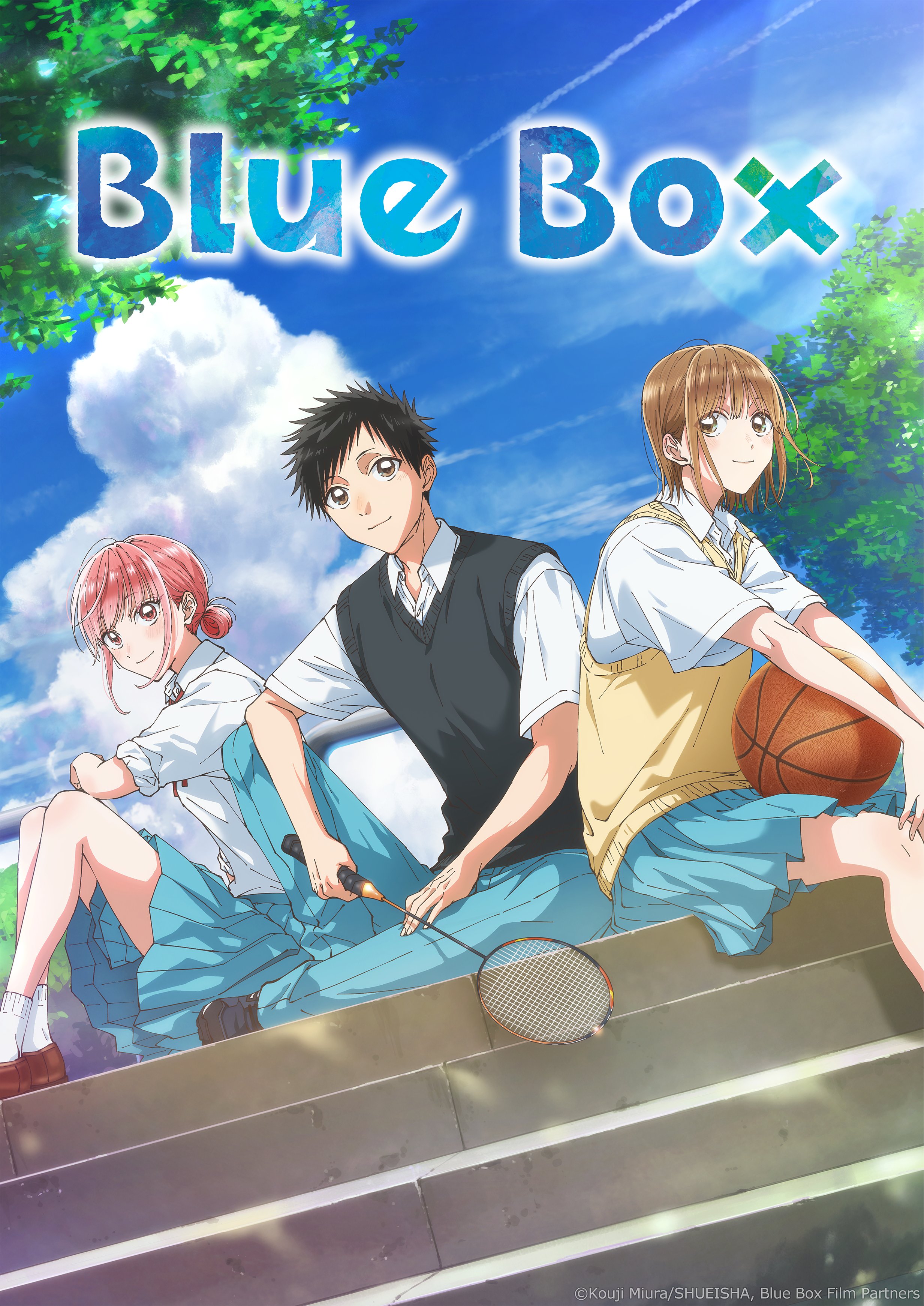 Blue Box Anime révèle un nouveau visuel clé et une diffusion simultanée ...