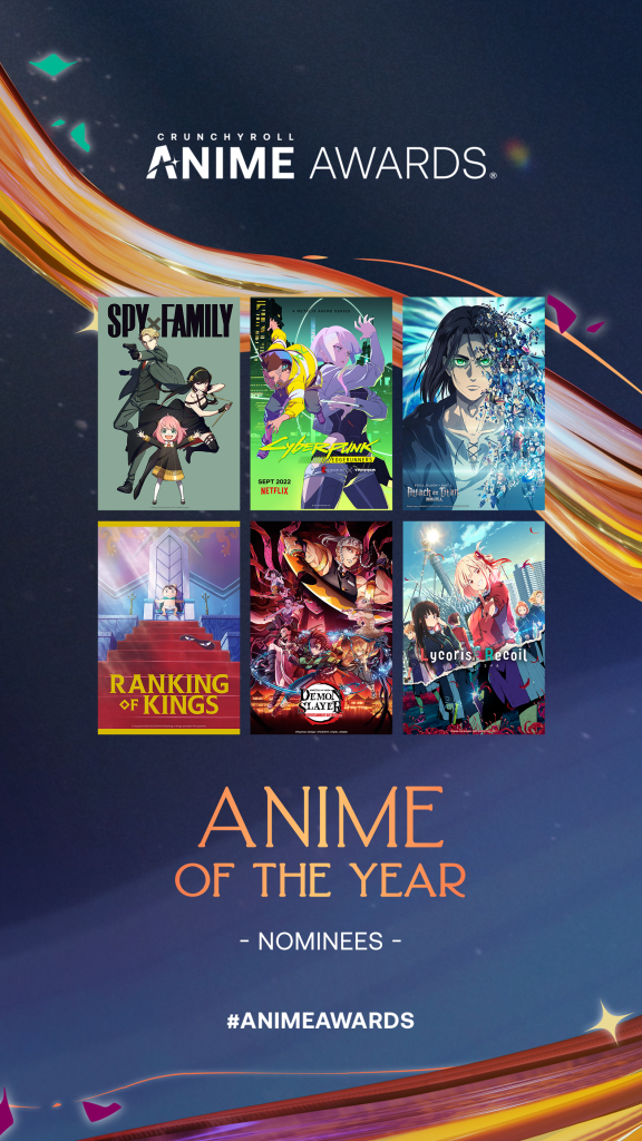 Penghargaan Anime Crunchyroll 2023 Sekarang Terbuka Untuk Voting All Things Anime