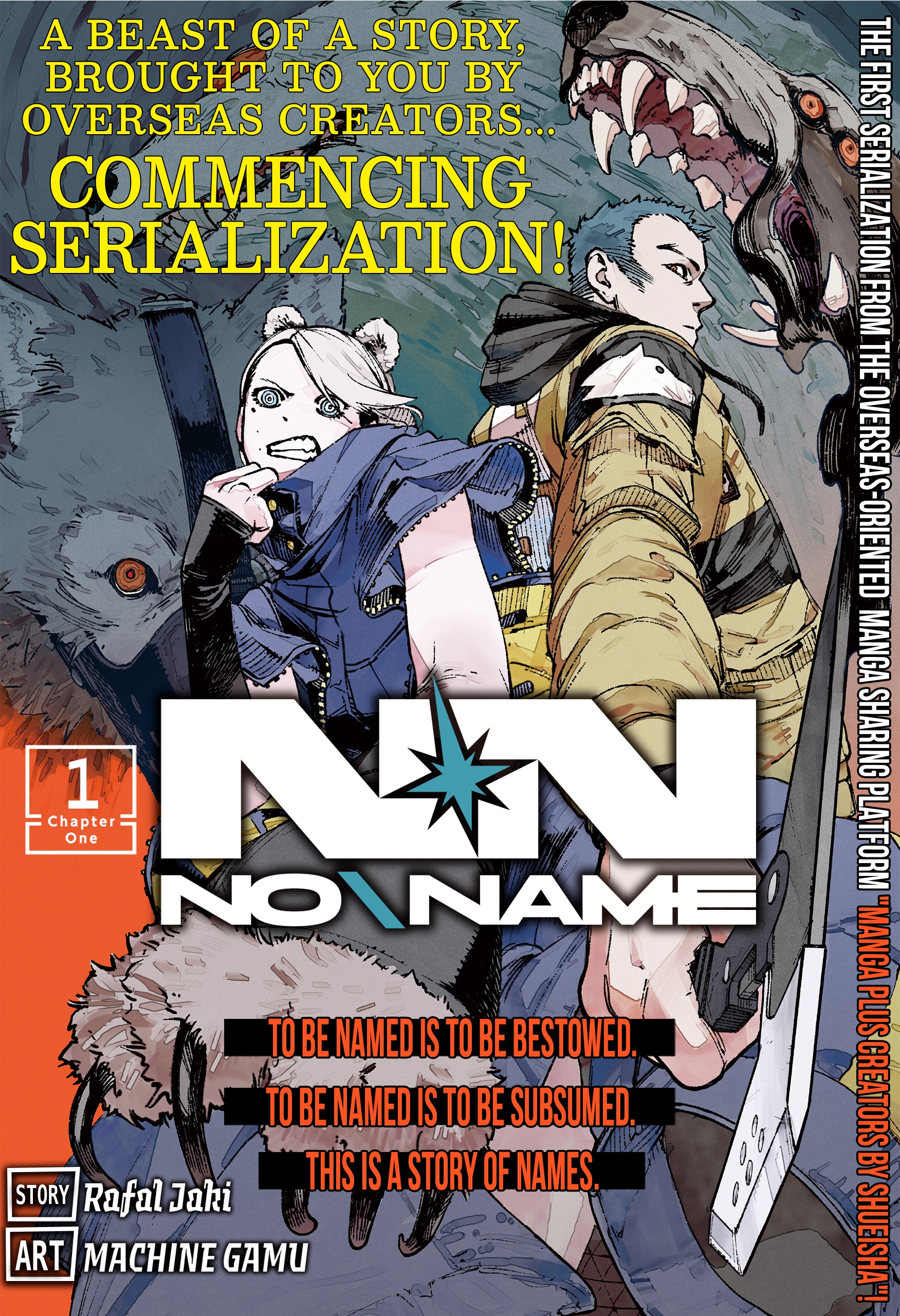 <b>No</b><b>Name</b> Memulai Serialisasi di Bawah Shueisha sebagai <b>Manga</b> Pertama oleh Ti...