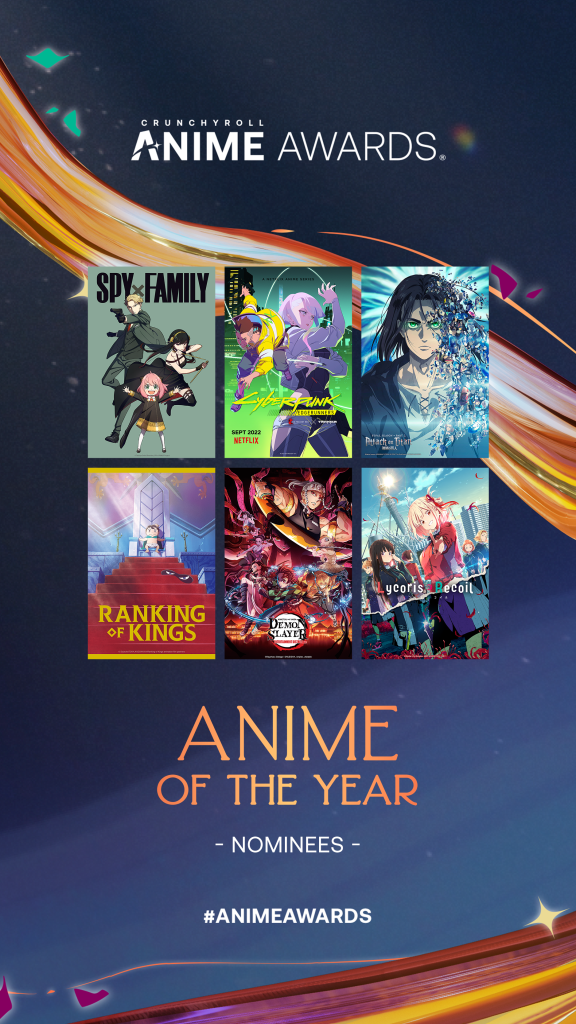 I Crunchyroll Anime Awards 2023 Sono Ora Aperti Alle Votazioni - All ...