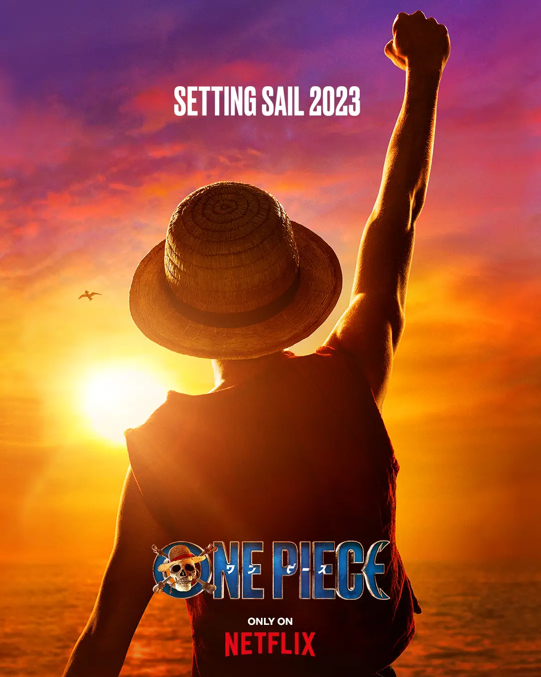 One Piece Live-Action цуврал 2023 онд Лүффигийн зурагт хуудастай анхны .