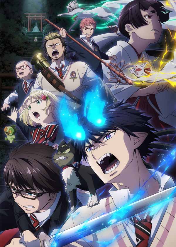 Blue Exorcist 3р улирал 2024 оны 1р сард гарахыг баталж, шинэ трейлерээ гаргалаа All Things