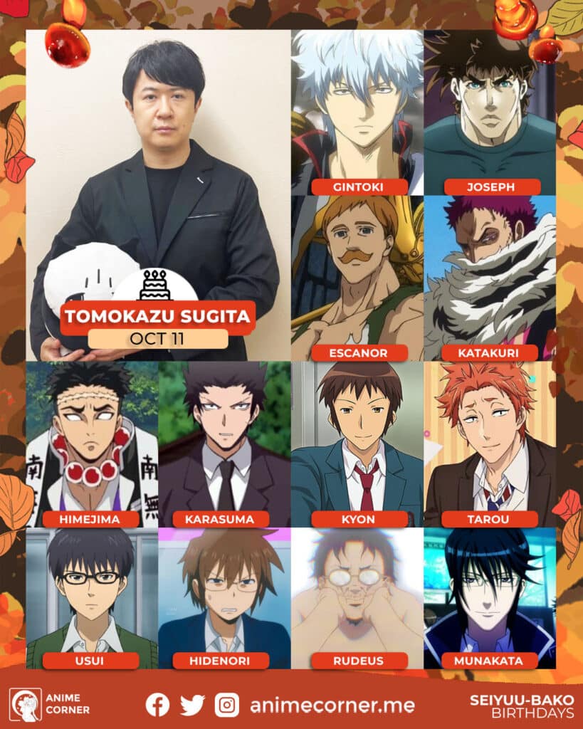 Gintama Cast-Độ tuổi, Đối tác, Nhân vật - All Things Anime