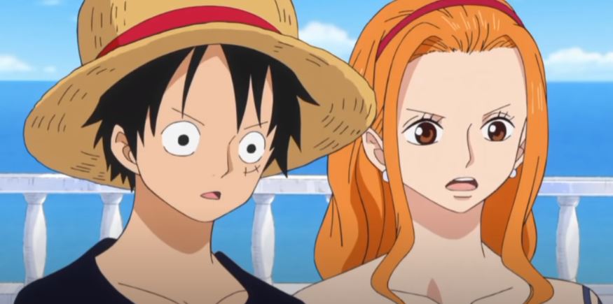 Liệu Nami có thích Luffy hay không? Hãy cùng xem hình ảnh này để tìm ra câu trả lời nhé. Chắc chắn bạn sẽ bị thu hút bởi cặp đôi Luffy và Nami đầy hấp dẫn trong One Piece.
