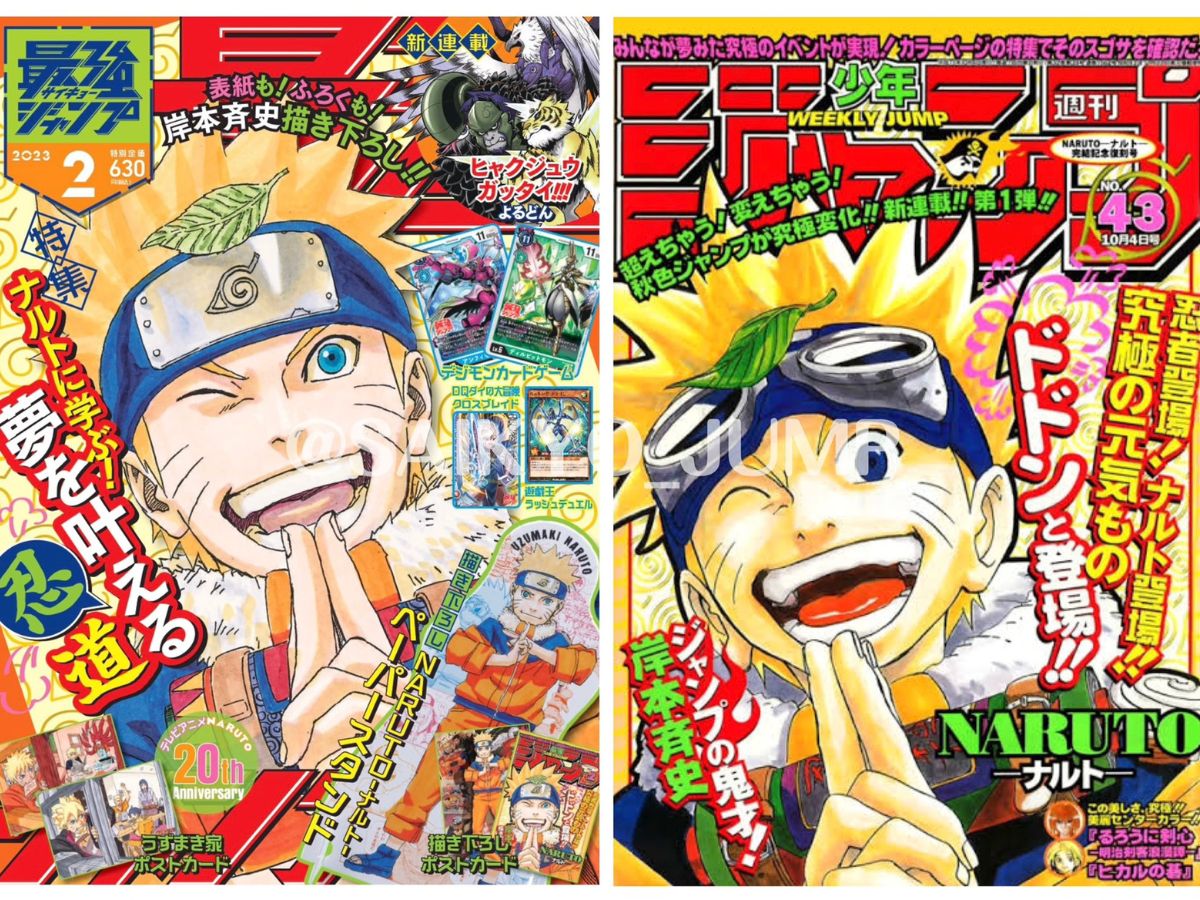 Masashi Kishimoto tái tạo ảnh bìa Naruto, một sự phản ánh sức mạnh và khát khao vươn tới thành công của nhân vật chính Naruto. Cùng chiêm ngưỡng những tác phẩm nghệ thuật đầy tầm quan trọng và ý nghĩa này.
