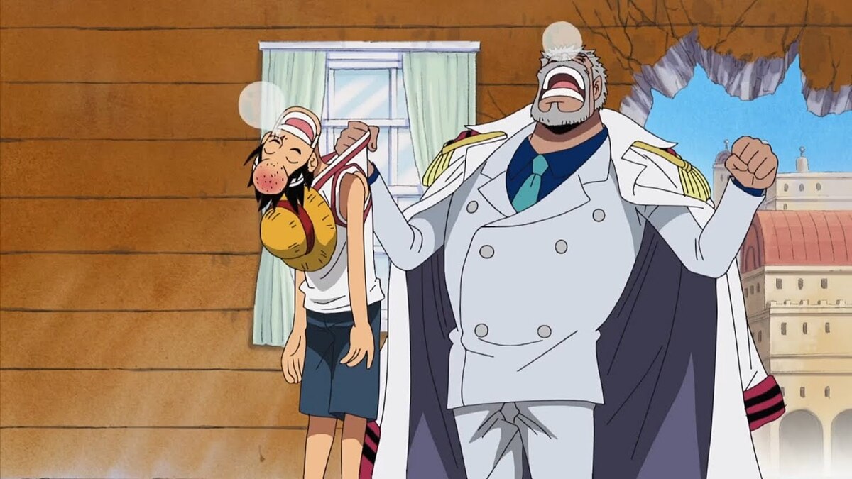 Netflix's One Piece gives an early introduction to Vice Admiral Garp |  Popverse