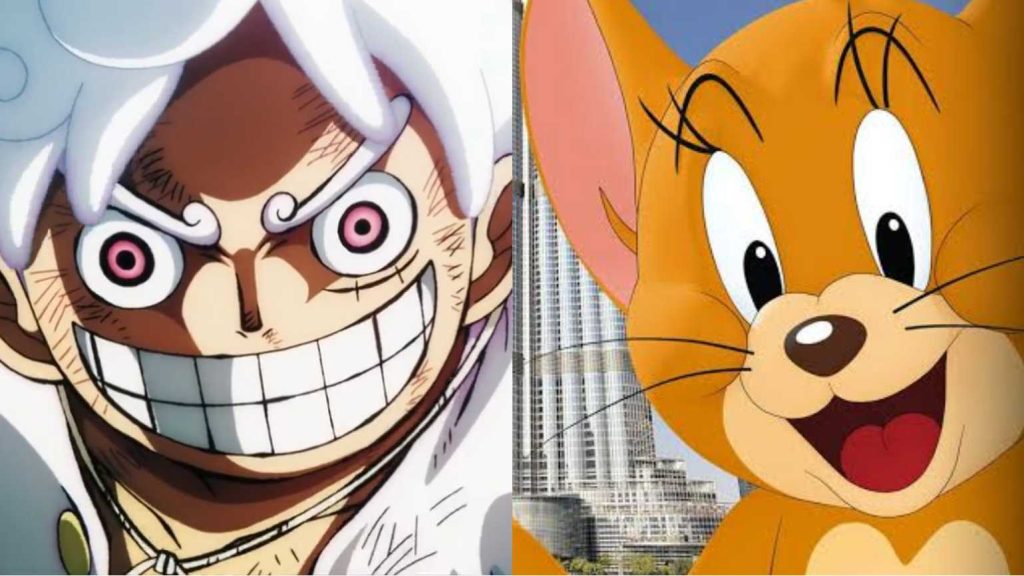 Mô hình One Piece Nhân vật Monkey D Luffy Gear 5 Trạng Thái Thức Tỉnh Nika  thần Mặt Trời 20cm