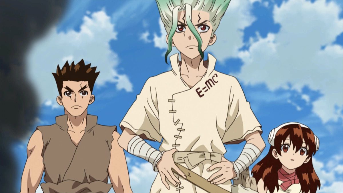 Dr Stone Anime Review De Beste Wetenschappelijke Steentijd Anime Tot Nu Toe All Things Anime