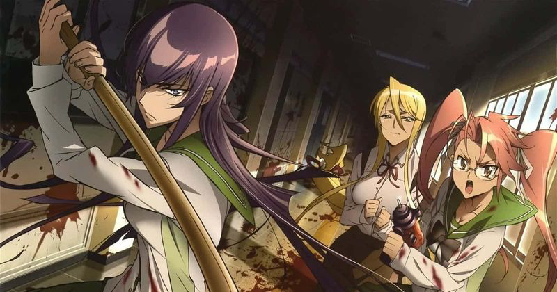 Highschool Of The Dead Animated Series ชะตากรรมอันน่าเศร้าของ Highschool of the Dead – All Things Anime