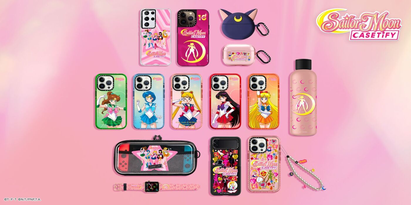 Sailor Moon transforma seu telefone e Nintendo Switch com o novo