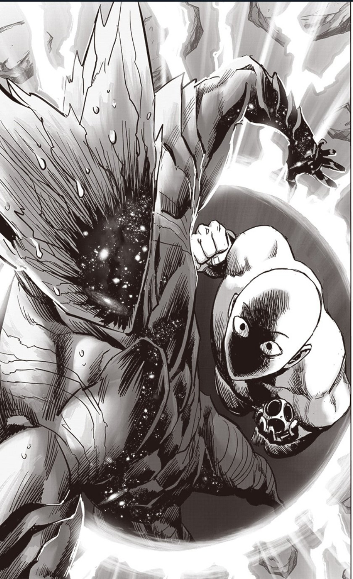 One Punch Man Chapter 167 Manga Vazado Provoca O Destino De Genos Batalha Saitama Vs Garou 0045