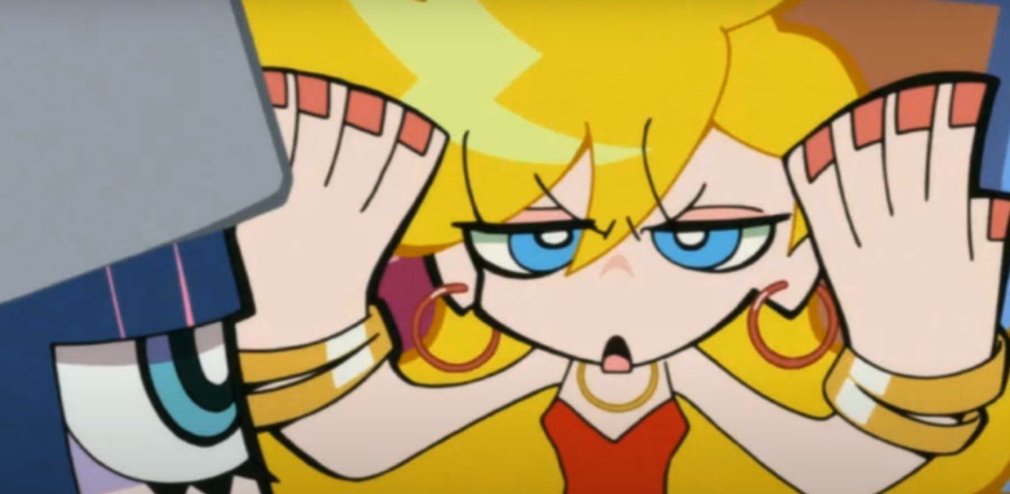 Pra quem assistiu Panty & Stocking, isso faz bastante sentido