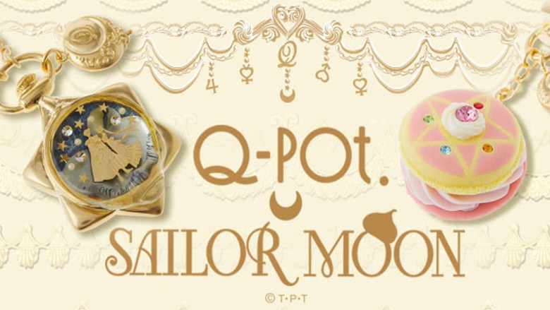 Colares Q-POt x Sailor Moon, berloques de bolsa e mais parte da coleção ...