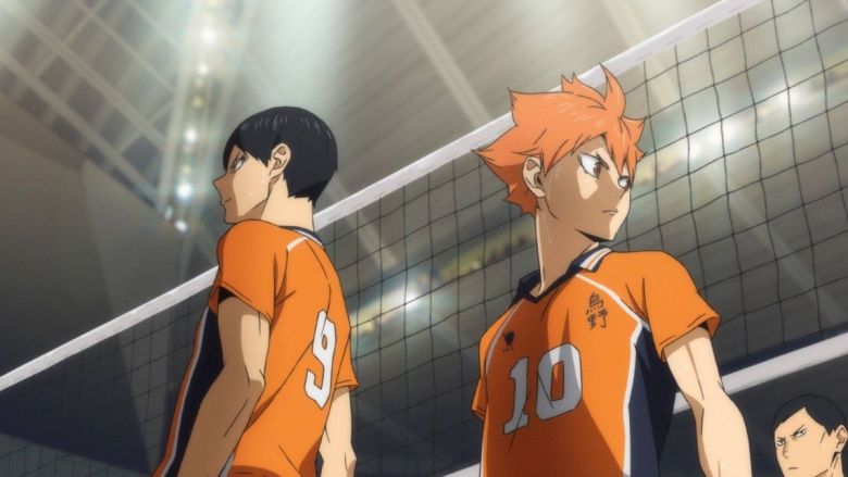 Hinata salva a bola com um peixinho!  HAIKYU!! 2ª Temporada (DUBLADO) 