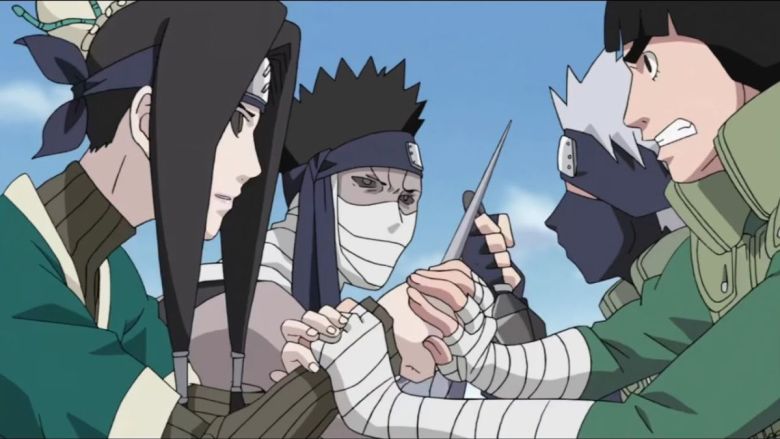 O FIM DE ZABUZA ? Naruto Classico Dublado (T01E09) 