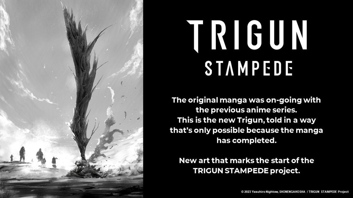 Trigun: Stampede revela trailer e visual oficiais