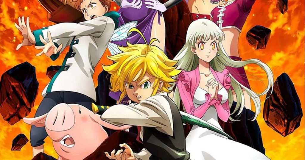 THE SEVEN DEADLY SINS 6ª TEMPORADA NA NETFLIX: DATA DE ESTREIA E TUDO SOBRE  OS SETE PECADOS CAPITAIS 